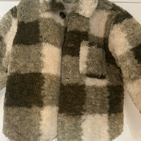 Kids Zara Sherpa Jacket - Picture 2 of 3